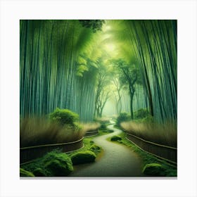 Bamboo Forest 12 Canvas Print