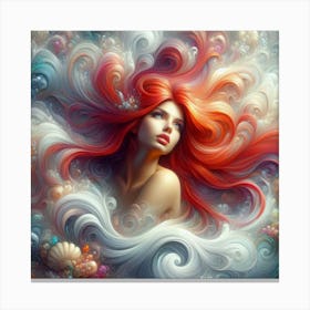 Mermaid 59 Canvas Print