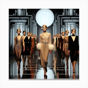 Fashion Show 2 Canvas Print