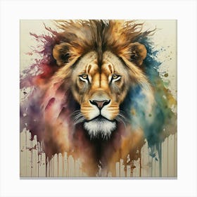 Lion Canvas Art 1 Canvas Print