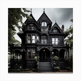 House Design Canvas Print