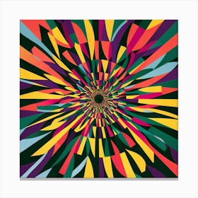 Psychedelic Spiral Canvas Print