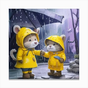 Rainy Day Canvas Print