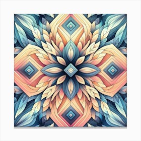 Abstract Psychedelic Pattern 1 Canvas Print