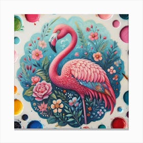 Bird Flamingo 1 Canvas Print