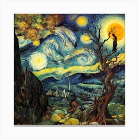 Starry Night 9 Canvas Print