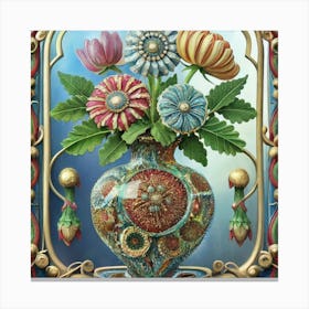 Vase Unique And Rare Decorative Antique 22 Canvas Print