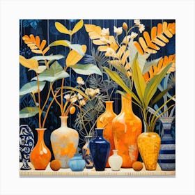 Vases Canvas Print