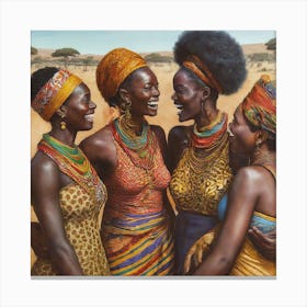 African Women Canvas Print