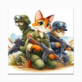 Swat Kats 3 Canvas Print