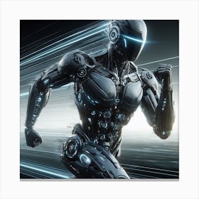 Futuristic Robot 61 Canvas Print