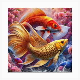 Koi Fish 6 Canvas Print