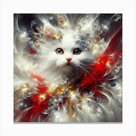 Fanciful Cat Canvas Print