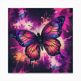 Butterfly Painting 314 Canvas Print