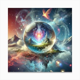 Crystal Ball 3 Canvas Print