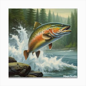 trout Canvas Print