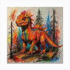 Tyrannosaurus 1 Canvas Print