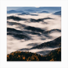 Beauty In Nature Cloud Canvas Print