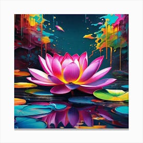 Lotus Flower 46 Canvas Print