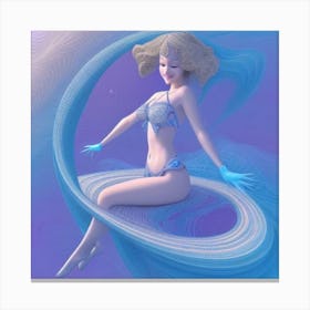 Mermaid 1 Canvas Print