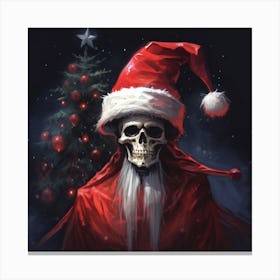 Merry Christmas! Christmas skeleton 18 Canvas Print