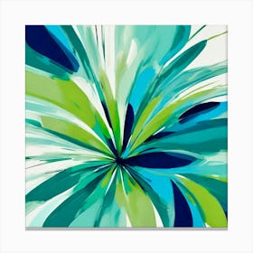 Abstract Flower 1 Canvas Print