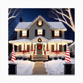 Christmas Decorations 7 Canvas Print