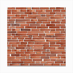 Red Brick Wall Canvas Print