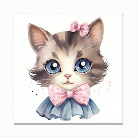 Cute Kitten 2 Canvas Print