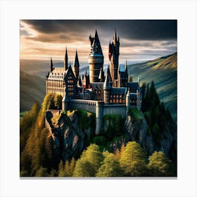 Hogwarts Castle 5 Canvas Print