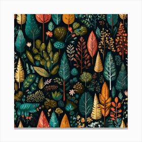 Autumn Leaves Canvas Print