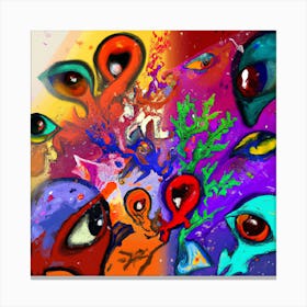 Color Eyes Canvas Print