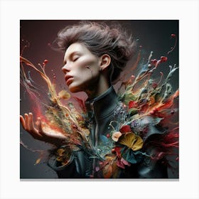 Digital Art Canvas Print