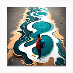 Street Art Canvas Print