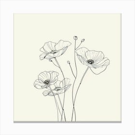 Poppies 83 Canvas Print