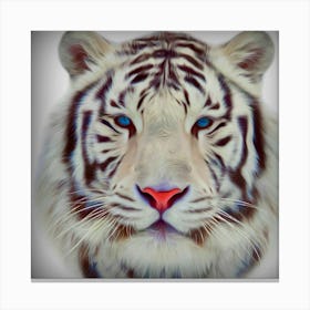 White Tiger Canvas Print