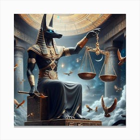 Egyptian Justice Canvas Print