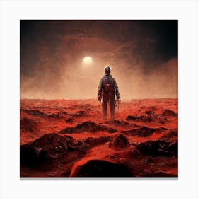 Mars is dead Canvas Print