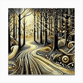 Forest Path 4 Canvas Print