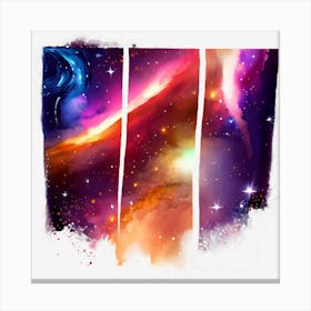 Galaxy Painting Canvas Print