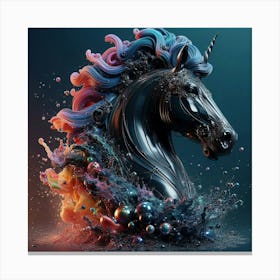 Unicorn Art Canvas Print