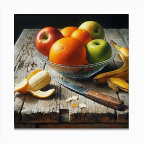 Fruit Bowl 2 Canvas Print