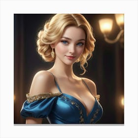 Cinderella 24 Canvas Print