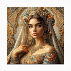 Russian Beauty Canvas Print