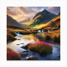 Scottish Landscape Canvas Print