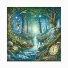 Fairy Forest 18 Canvas Print