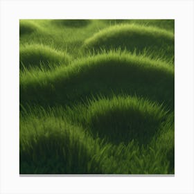 Grass Field 17 Canvas Print