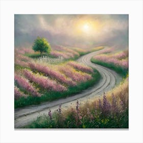 Road To The Sun Canvas Print