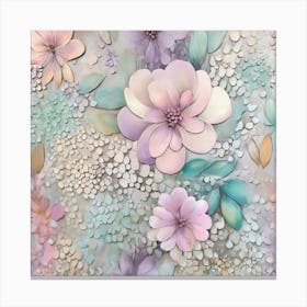 Floral pattern 7 Canvas Print