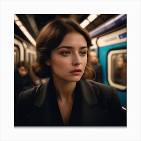 London Subway Canvas Print